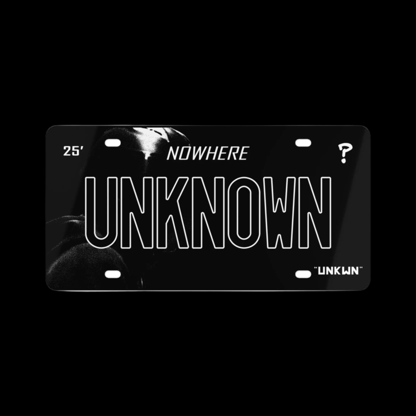 "UNKNOWN" PLATE